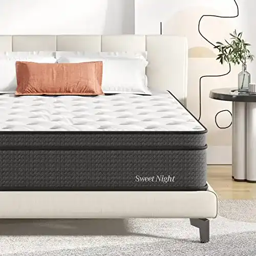 Sweetnight Matratze 160×200 H4 mit Federkern und Memory Foam