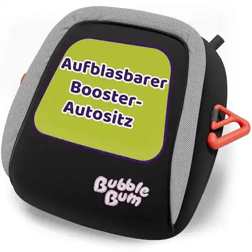 Kindersitzerhöhung BubbleBum – Aufblasbare Auto-Sitzerhöhung für Kinder