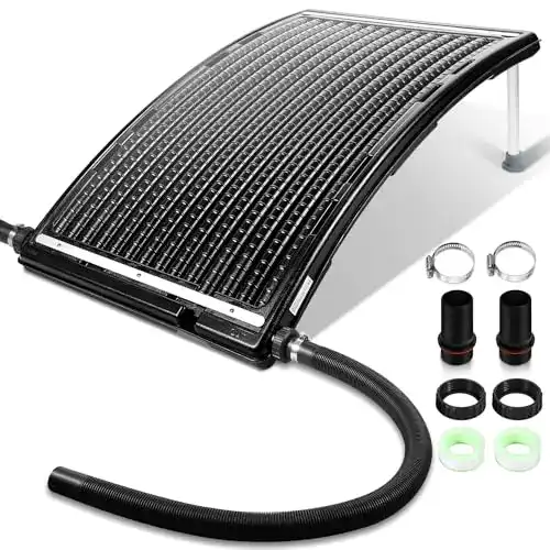 Poolheizung Gimisgu Solar 110 x 65 x 36 cm Sonnenkollektor für Schwimmbecken