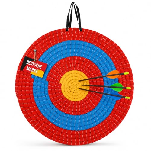 Zielscheibe Bsw Stronghold Strohscheibe 50x50x5 cm für Bogenschießen