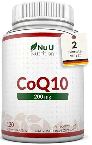 Coenzym Q10 Nu U Nutrition 100 mg – CoQ10 Nahrungsergänzungsmittel