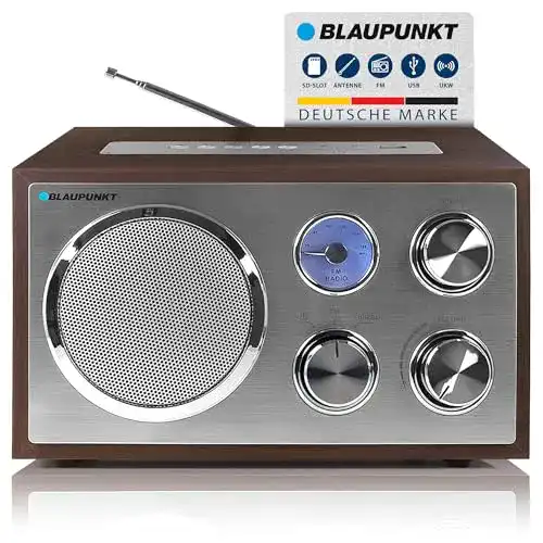 Blaupunkt RXN 19 WN Retro Küchenradio mit FM/UKW Empfang
