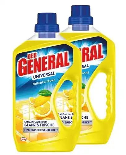 Allzweckreiniger Der General Universal Frische Zitrone 2 x 750 ml