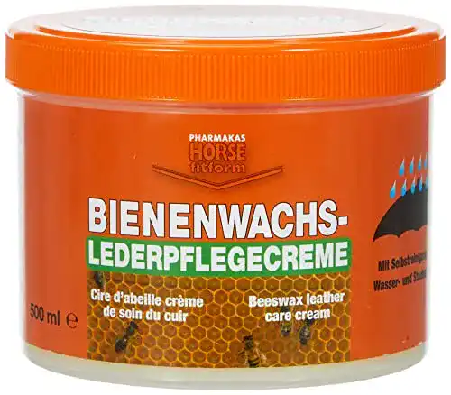Lederfett Kerbl Pharmakas Bienenwachs Lederpflegecreme 500ml