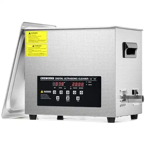Creworks Ultraschallreinigungsgerät 10 Liter für vielseitige Anwendungen