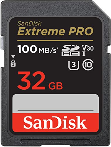 Speicherkarte 32 GB Sandisk Extreme PRO SDHC UHS-I V30