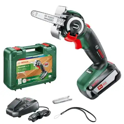 Akku-Astsäge Bosch Home and Garden mit NanoBlade-Technologie