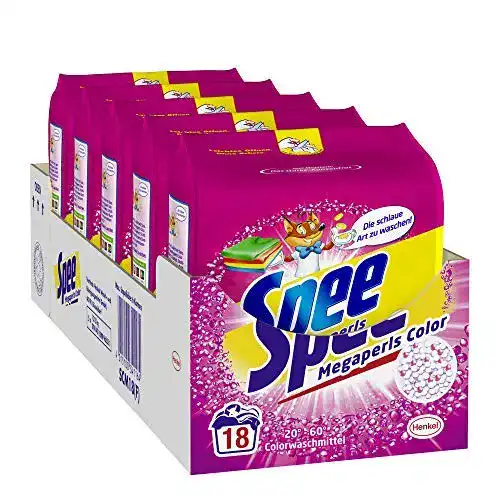 Spee Megaperls Color 3+1 Colorwaschmittel 5x