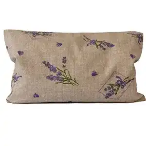 Lavendelkissen Giraffenland 30×20 cm mit Bio-Inlett und Lavendelblüten