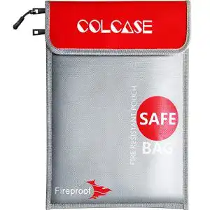 Dokumentenmappe Colcase feuerfeste Tasche 38,1 x 27,9 cm