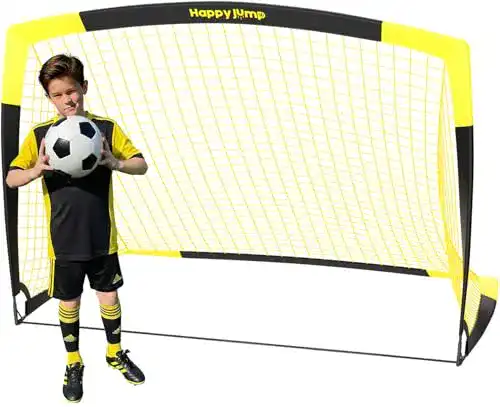 Pop-Up Fußballtor Happy Jump 152×110 cm für Garten und Park