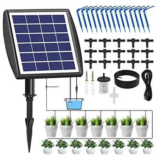 Bewässerungssystem Aibistar Solar automatisches Set für Pflanzenpflege