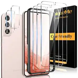 Schutzfolie für Samsung Galaxy S22 Plus Uniqueme 5 Stück Panzerglas