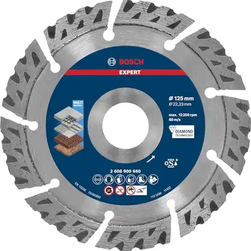 Diamanttrennscheibe Bosch Accessories 1x Expert MultiMaterial