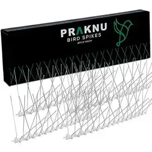 Taubenabwehr Spikes aus Edelstahl, 4-reihig, 3,2 Meter