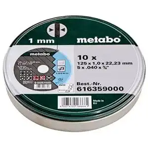Trennscheibe 125 Metall Metabo SP 125 x 1,0 x 22,23 für Edelstahlbearbeitung
