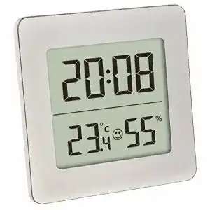 TFA Dostmann Digitales Thermo-Hygrometer zur Messung von Temperatur und Luftfeuchtigkeit