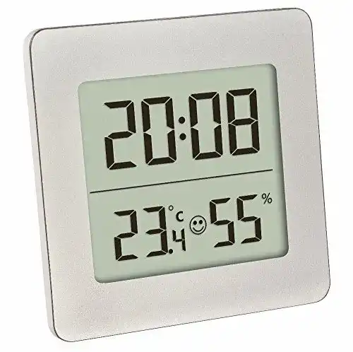 TFA Dostmann Digitales Thermo-Hygrometer zur Messung von Temperatur und Luftfeuchtigkeit