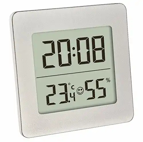 TFA Dostmann Digitales Thermo-Hygrometer zur Messung von Temperatur und Luftfeuchtigkeit