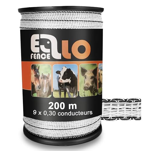 Weidezaunband Ellofence 20mm für lange Zäune bis 200m
