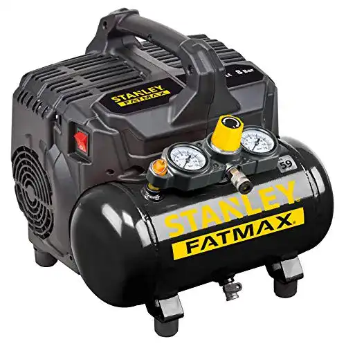 Stanley FATMAX Silent Air DST Kompressor mit 6L Tank und 8 Bar