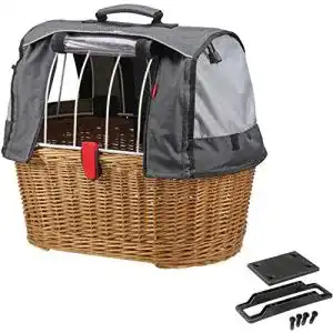 Hundefahrradkorb hinten Klickfix Doggy Basket Plus für Hunde