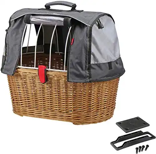Hundefahrradkorb hinten Klickfix Doggy Basket Plus für Hunde
