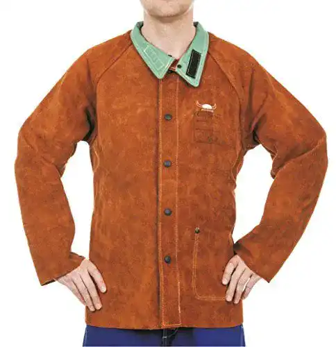 Schweißerjacke Weldas Lava Brown STEERSOtuff Größe L