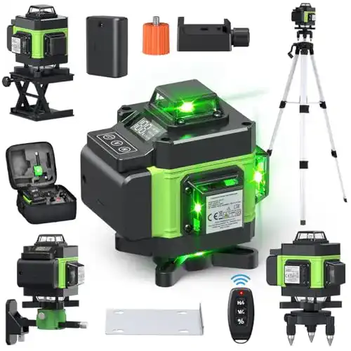 Kreuzlinienlaser mit Stativ von VISLONE – Multifunktional und präzise