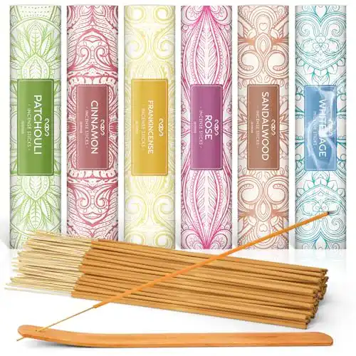 Räucherstäbchen Set La Bellefée mit 120 Sticks und 6 verschiedenen Düften