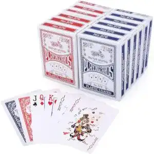 Pokerkarten LotFancy 12 Decks Spielkarten für verschiedene Spiele