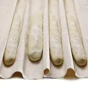 Bäckerleinen Ooklee Gärtuch für Baguette- und Brotteig 76,2 x 45,7 cm