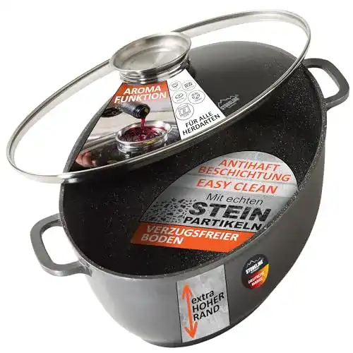 Bräter Stoneline Gourmet oval 38,8 x 26,3 cm 8 L
