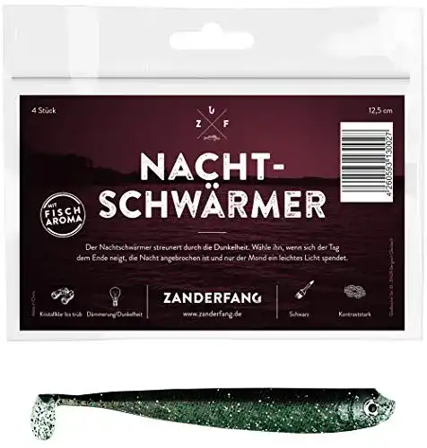 Gummifisch für Zanderfang – Raubfischköder für Nachtangeln
