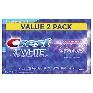 Crest 3D White Radiant Mint Zahnpasta, 100 ml