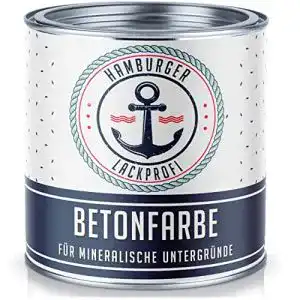 Betonfarbe Anthrazit von Hamburger Lack-Profi in Seidenmatt