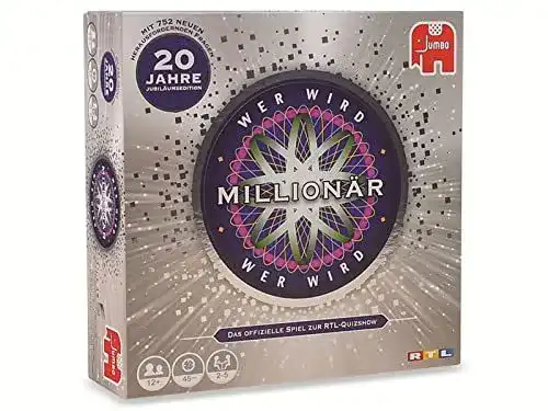 Quizspiel Wer wird Millionär Jubiläumsauflage von Jumbo Spiele