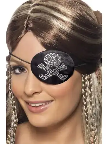 Augenklappe Smiffys für Piratenkostüme
