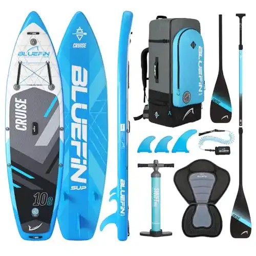 Bluefin SUP 2020 Cruise SUP Board Set, Blau, 10’8″