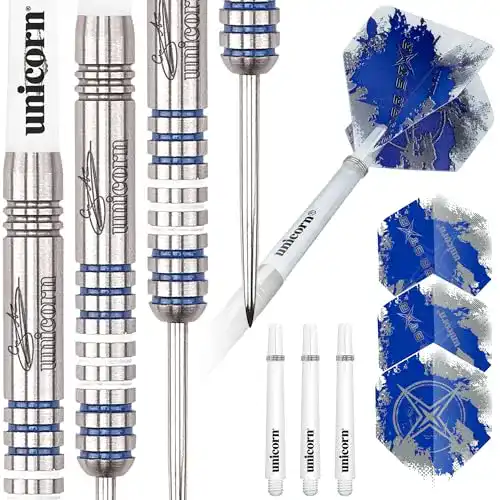 Steeldarts Unicorn Silver Star Gary Anderson mit Tungsten