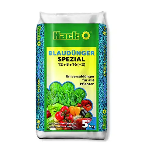 Blaukorn NPK Dünger 12+8+16 (+2) 5 kg für Pflanzenpflege