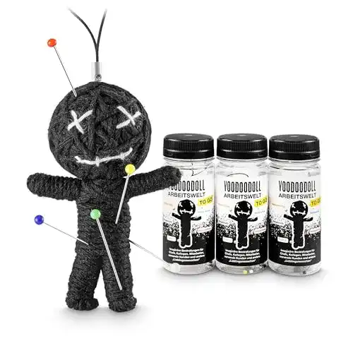 Voodoo-Puppe Scherzboutique 3er-Pack in Dose