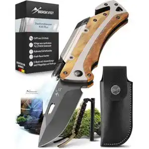 Titanmesser Bergkvist K30 Plus 5-in-1 Klappmesser für Outdoor