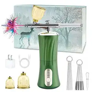 Airbrush-Set Daakro 2024 Upgrade Kabelloses Airbrush-Set mit 30 PSI