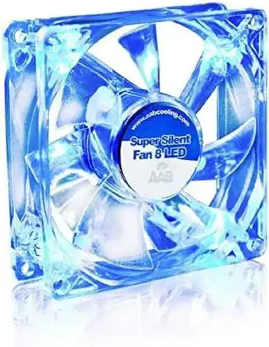 80 mm Lüfter AABCOOLING Super Silent Fan 8 mit blauer LED Beleuchtung
