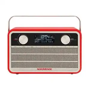 Kofferradio Nordmende Transita 120 tragbares DAB Radio mit Akku und Wecker