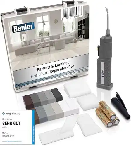 Parkett Reparaturset Benler – Holz Reparaturset in Grau