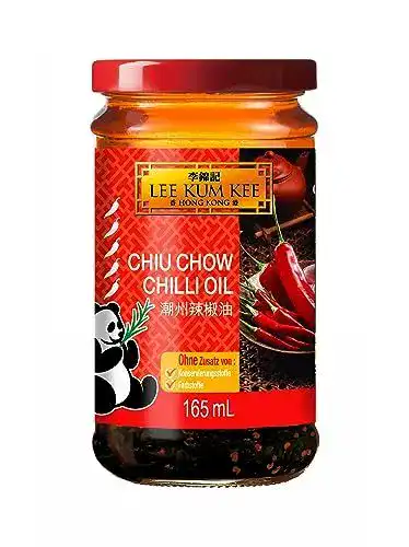 Chiliöl Lee Kum Kee Chiu-Chow Würzöl aus feurigen Chilischoten