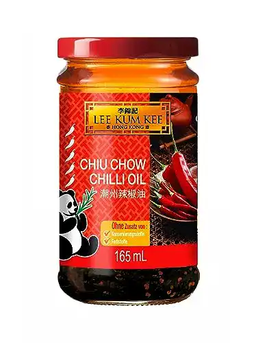 Chiliöl Lee Kum Kee Chiu-Chow Würzöl aus feurigen Chilischoten