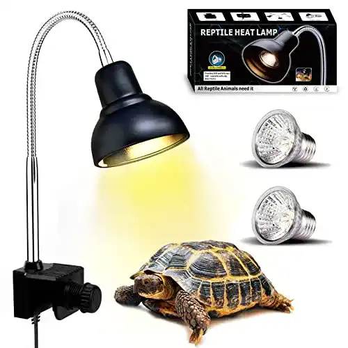 Terrariumlampe Pewingo für Schildkröten und Reptilien mit UVA/UVB